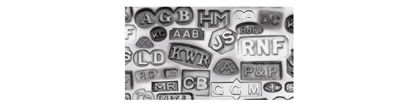 Example sponsors' marks in differing shield shapes