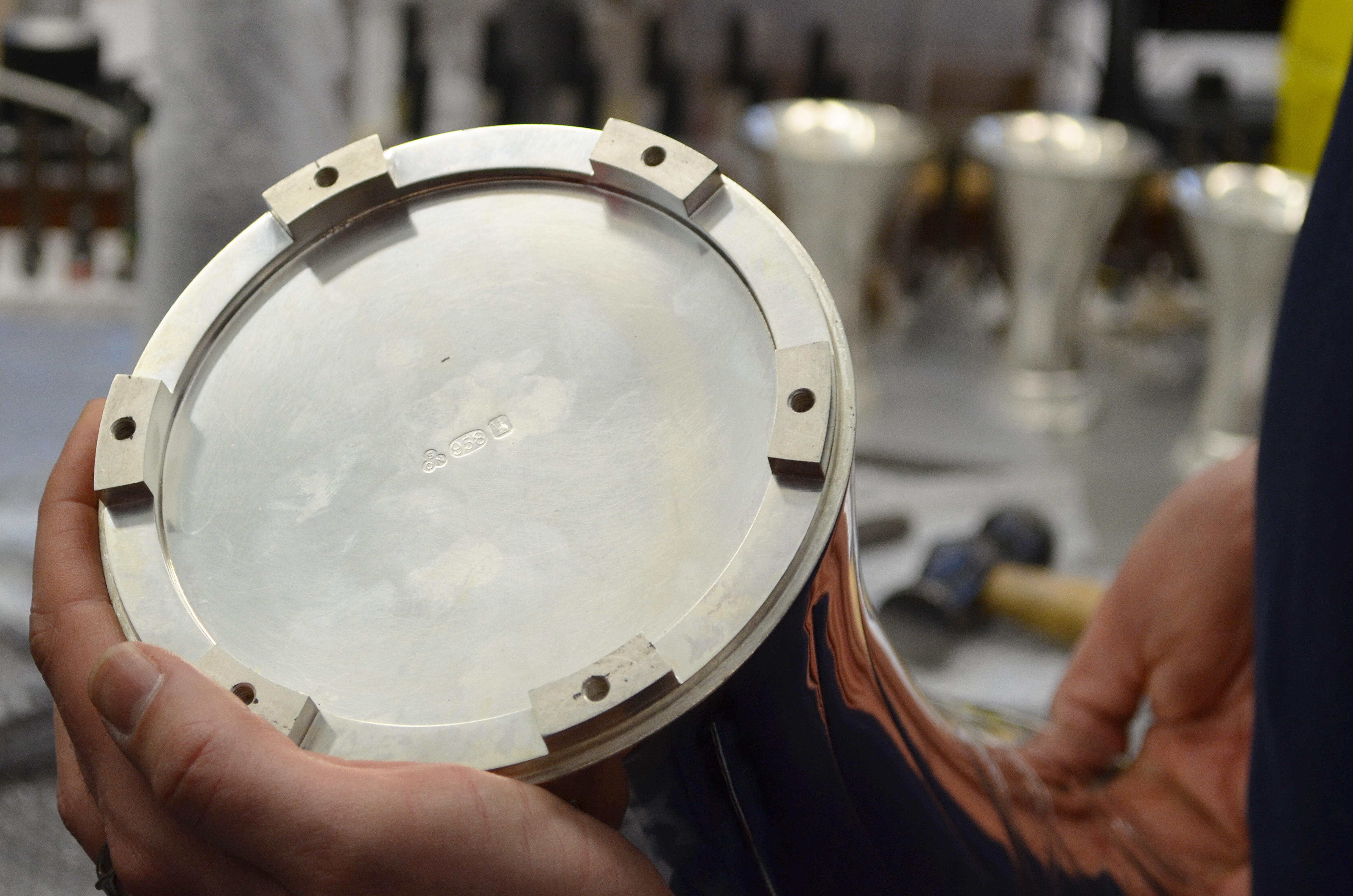 The detachable body of the trophy received a part mark.