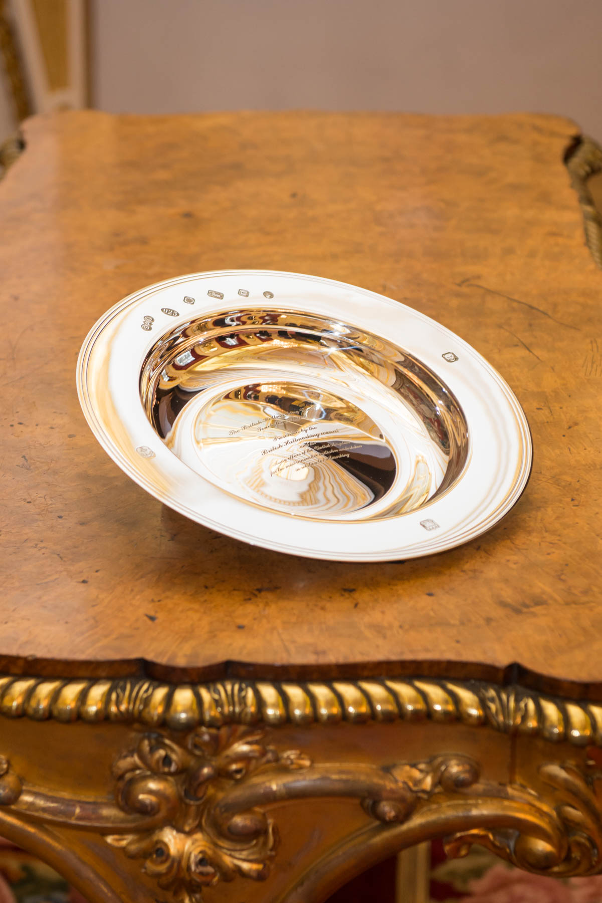 The Touchstone Award plate
