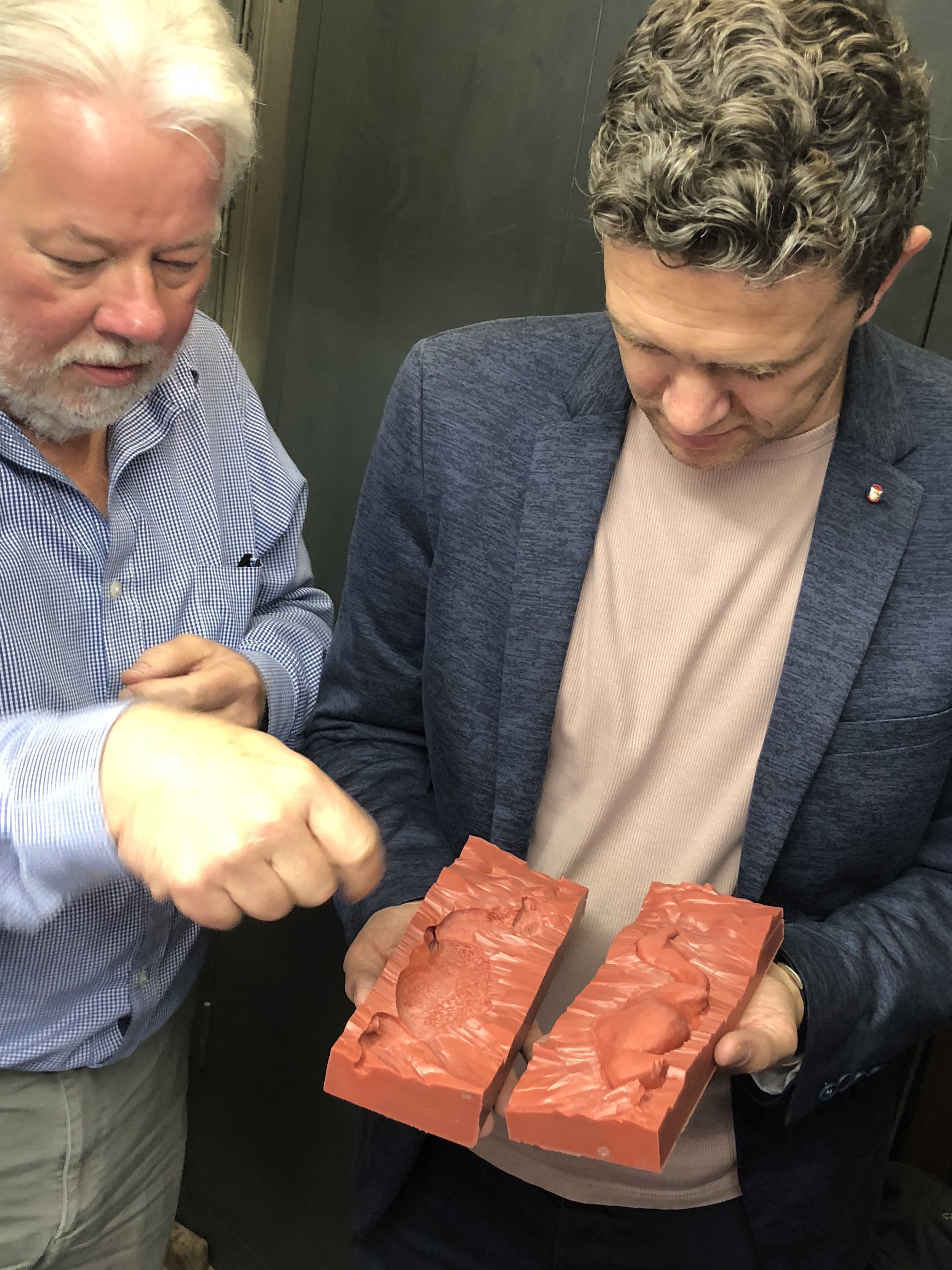 Adam takes a closer look at a camel wax casting