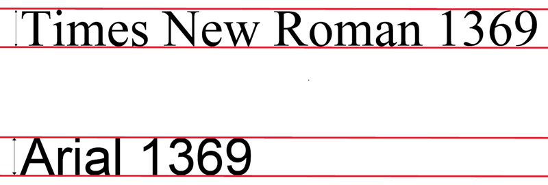 Available fonts for engraving