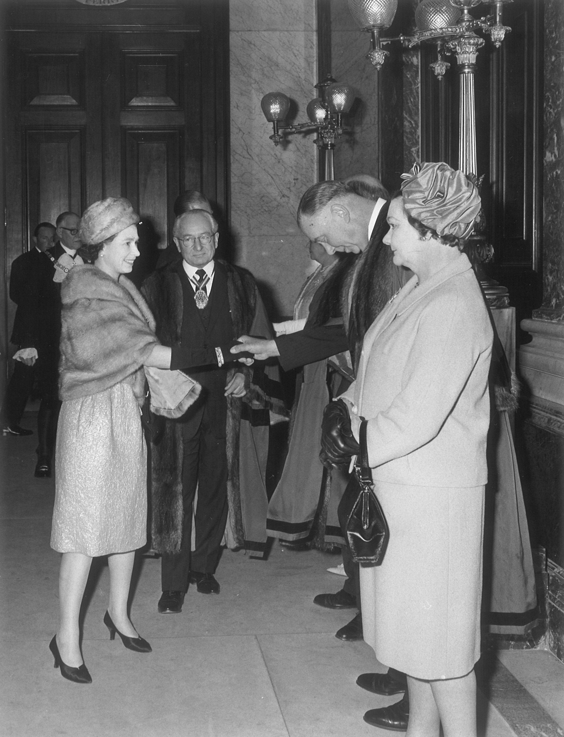 Her Majesty the Queen at Goldsmiths' Hall April 1969